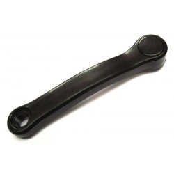 D2O BULK Steel 150mm L/H Crank – Black Plastic Coated