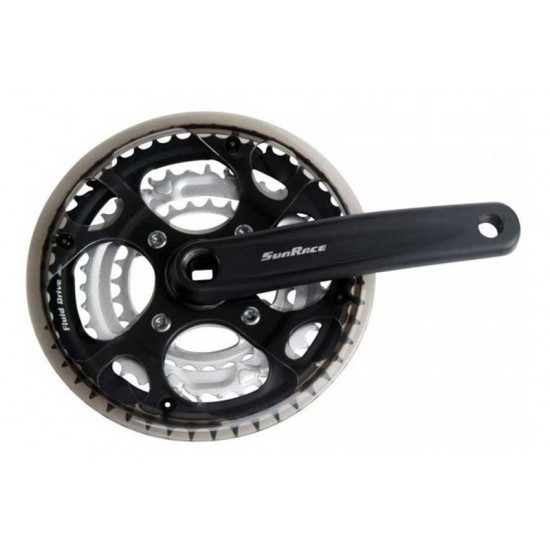 Sunrace FCM500 24/34/42T x 170mm Chainset Sunrace FCM500 24/34/42T x 170mm Chainset