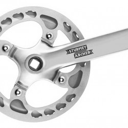 Sunrace FCS752 44T x 170mm Chainset Detachable Ring/Guard
