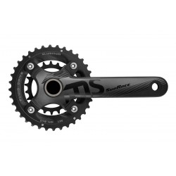Sunrace FCMS66 22/36T x 175mm Chainset for 2×10 inc.BB-Black