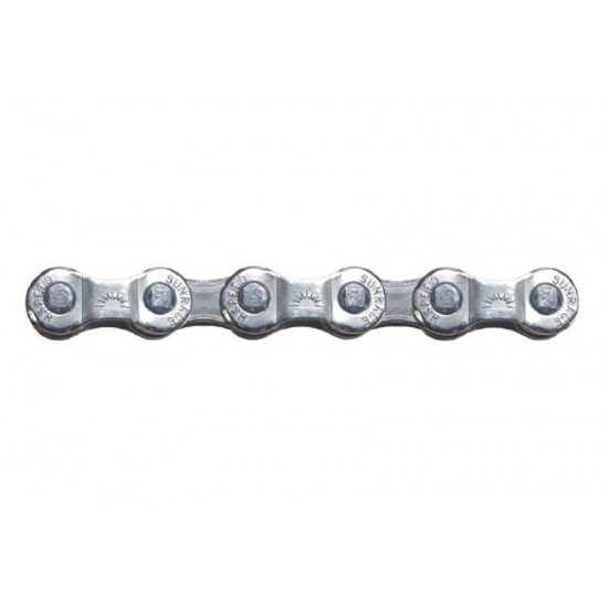 Sunrace CNM84 8 Speed Chain – Bright Silver, Std. Pin Sunrace CNM84 8 Speed Chain – Bright Silver, Std. Pin