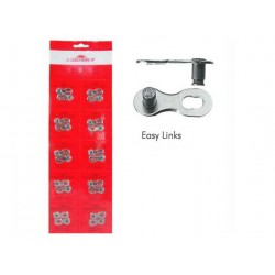 Sunrace CNQ09 9sp EZ-Link Chain Connector Pack of 10 Sunrace CNQ09 9sp EZ-Link Chain Connector Pack of 10