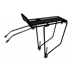 CD Adjustable Alloy Rear Carrier – 26″ to 29″ Black