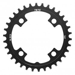 Sunrace MX00 ALLOY Narrow Wide Chainring – 34T, 4 Bolts, 96mm BCD Sunrace MX00 ALLOY Narrow Wide Chainring – 34T, 4 Bolts, 96mm BCD