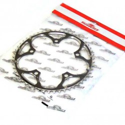 Sunrace RX0 ALLOY Road Chainring – Black, 53T, 5 Bolts, 130mm BCD Sunrace RX0 ALLOY Road Chainring – Black, 53T, 5 Bolts, 130mm BCD