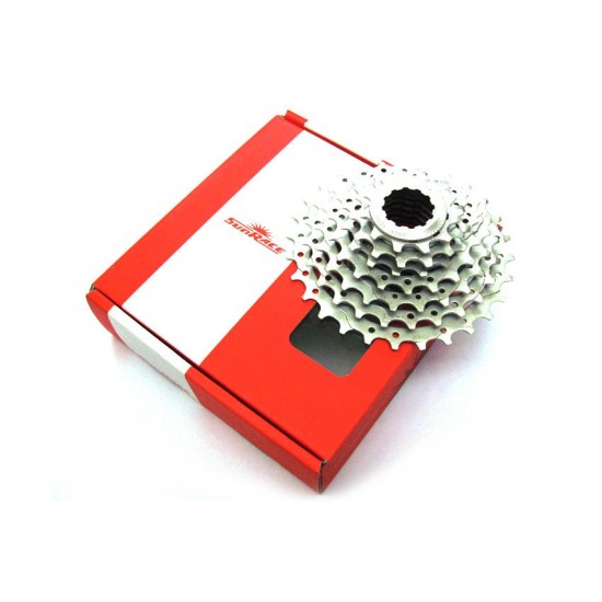 Sunrace CSM637AS 7 Speed Cassette – 11/28T Nickel Sunrace CSM637AS 7 Speed Cassette – 11/28T Nickel
