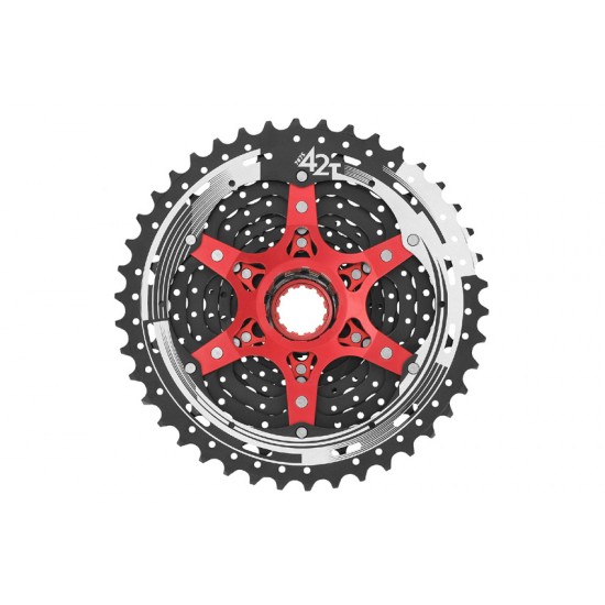 Sunrace MX8 11 Speed MTB Cassette – 11/42T Black Sunrace MX8 11 Speed MTB Cassette – 11/42T Black