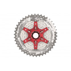 Sunrace MX8 11 Speed MTB Cassette – 11/42T Metallic Sunrace MX8 11 Speed MTB Cassette – 11/42T Metallic