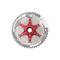 Sunrace MX8 11 Speed MTB Cassette – 11/46T Metallic Sunrace MX8 11 Speed MTB Cassette – 11/46T Metallic