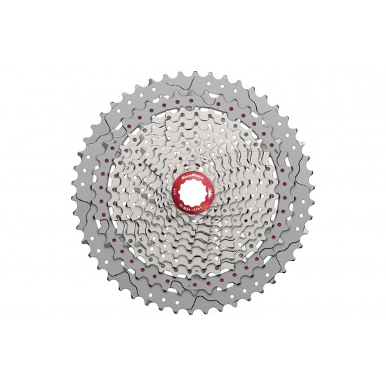 Sunrace MX80 11 Speed MTB Cassette – 11/51T Metallic Sunrace MX80 11 Speed MTB Cassette – 11/51T Metallic