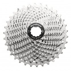Sunrace CSRX11 11 Speed Gravel Cassette – 11/34T Metallic