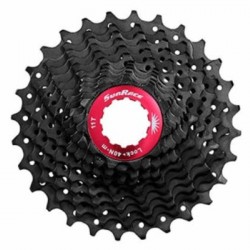 Sunrace RX0 10 Speed Road Cassette – 11/25T Black