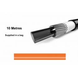 Elvedes 1120SP-11-10 Outer Gear Cable – Neon Orange 10m