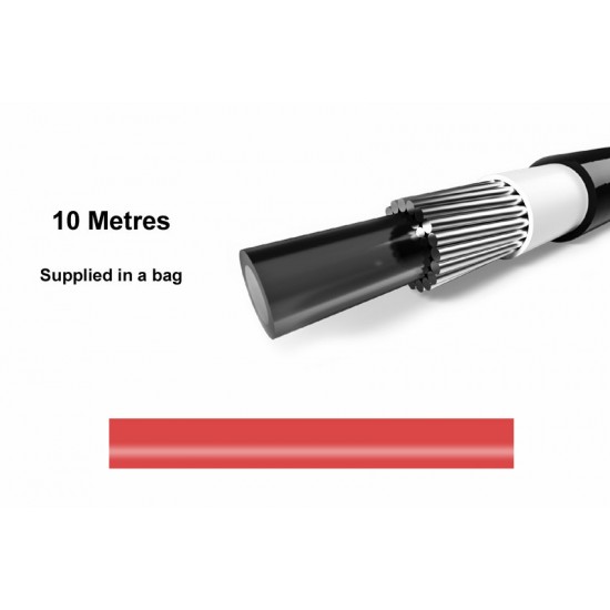 Elvedes 1120SP-7-10 Outer Gear Cable – Red 10m