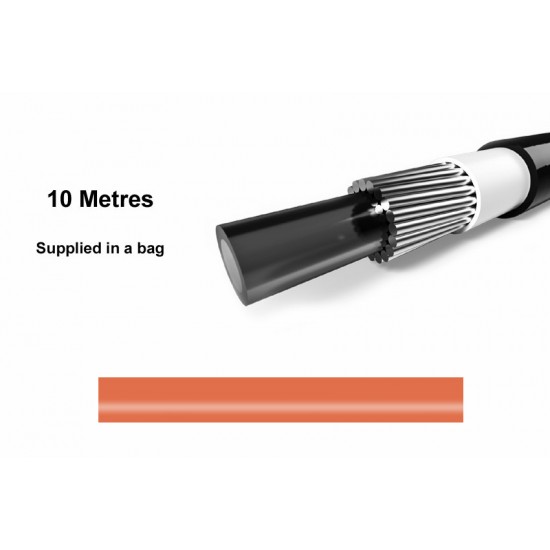 Elvedes 1120SP-9-10 Outer Gear Cable – Orange 10m