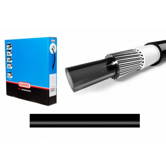 Elvedes 1125SP-1-10 Outer Gear Cable – 5mm Black 30m BOX Elvedes 1125SP-1-10 Outer Gear Cable – 5mm Black 30m BOX