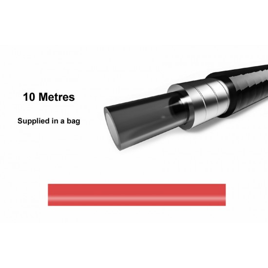 Elvedes 1125TEF-7-10 Outer Brake Cable – Red 10m