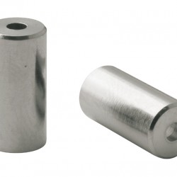 Elvedes ELV1160 Brass CNC Ferrules – 5mm Silver 200 Elvedes ELV1160 Brass CNC Ferrules – 5mm Silver 200