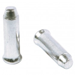 Elvedes Aluminium Endcaps – 2.3mm Silver 500 ELV1171
