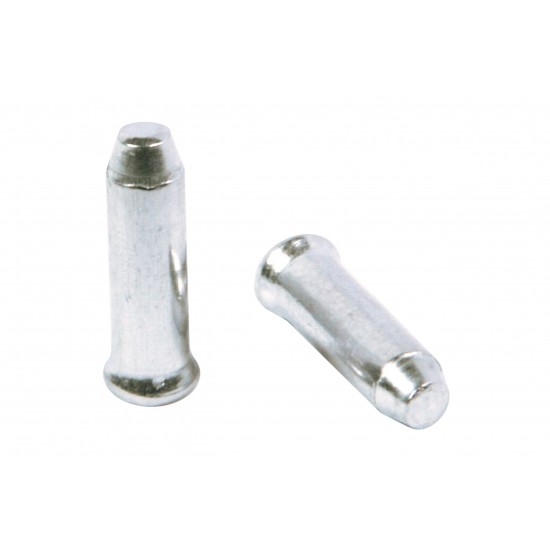 Elvedes Aluminium Endcaps – 2.3mm Silver 500 ELV1171 Elvedes Aluminium Endcaps – 2.3mm Silver 500 ELV1171