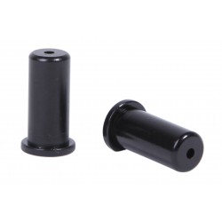 Elvedes ELV1178 Aluminium Open Endcaps – 5mm Black 25