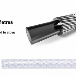 Elvedes 182041 Braided Outer Gear Cable – 5mm Silver 10m Elvedes 182041 Braided Outer Gear Cable – 5mm Silver 10m