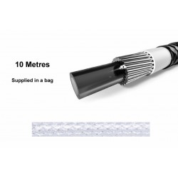 Elvedes 182041 Braided Outer Gear Cable – 5mm Silver 10m
