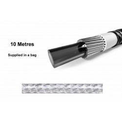 Elvedes 182042 Braided Outer Gear Cable – 5mm Smoke 10m