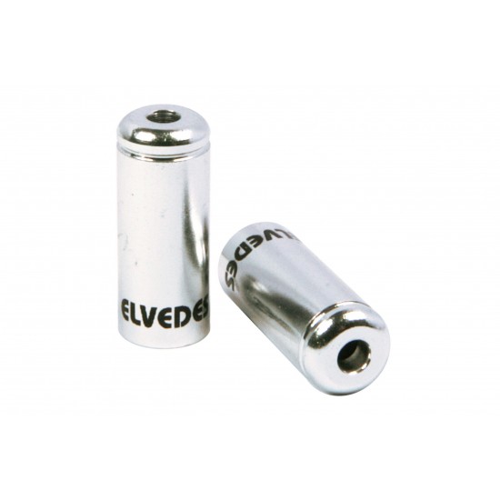 Elvedes Aluminum Sealed Ferrules – 4mm Silver Pack of 50 ELV2012007 Elvedes Aluminum Sealed Ferrules – 4mm Silver Pack of 50 ELV2012007