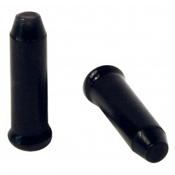 Elvedes Aluminium Endcaps – 2.3mm Black Pack of 500 ELV2012013