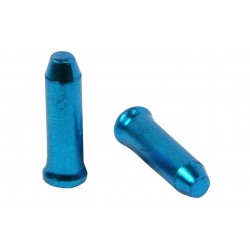 Elvedes Aluminium Endcaps – 2.3mm Blue Pack of 10 CP2012014