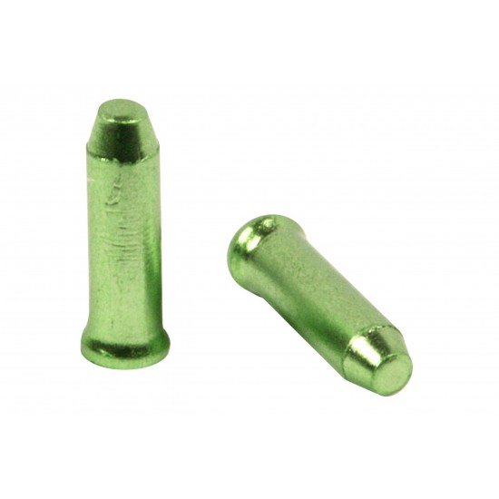 Elvedes Aluminium Endcaps – 2.3mm Green Pack of 10 CP2012016 Elvedes Aluminium Endcaps – 2.3mm Green Pack of 10 CP2012016
