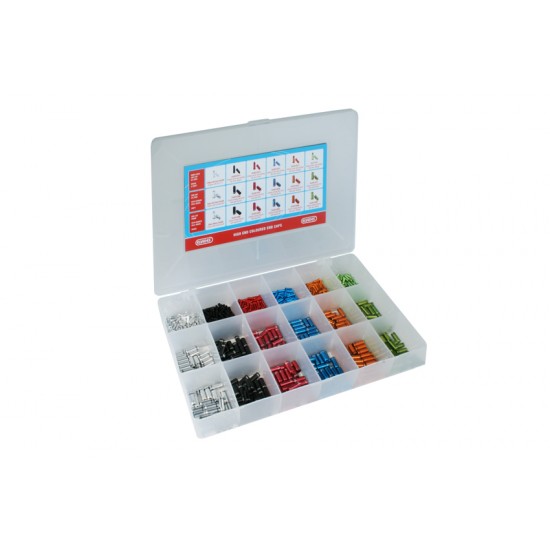 Elvedes 2012020 Coloured Endcaps & Ferrules – Assortment Box
