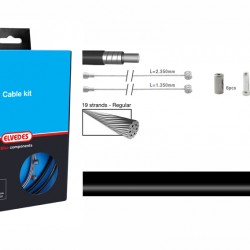 Elvedes 2015009 Basic Brake Cable Kit – Black Elvedes 2015009 Basic Brake Cable Kit – Black