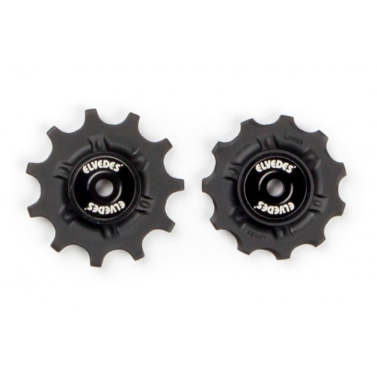 Elvedes 2017100 Pulley Wheels 2×11T S/Less Sealed Bearings Elvedes 2017100 Pulley Wheels 2×11T S/Less Sealed Bearings