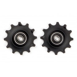Elvedes 2017101 Pulley Wheels 2×12T Sealed Bearings