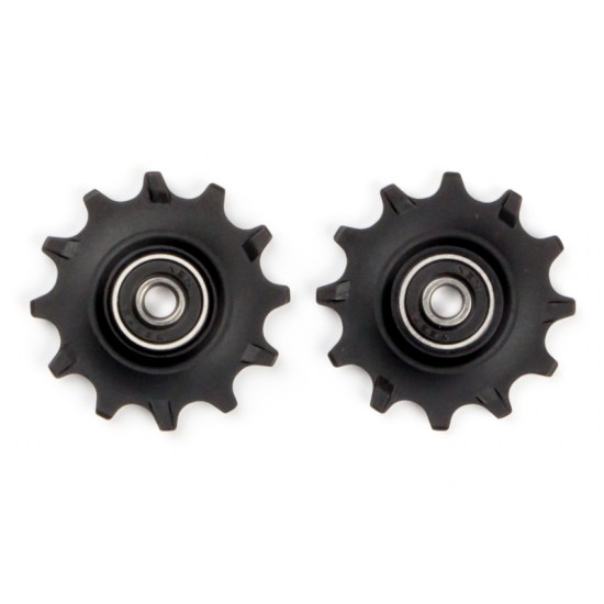 Elvedes 2017101 Pulley Wheels 2×12T Sealed Bearings Elvedes 2017101 Pulley Wheels 2×12T Sealed Bearings