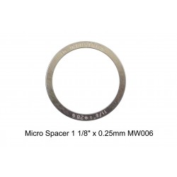 Elvedes 2017144 Micro Spacer 1 1/8 x 0.25mm MW006 Elvedes 2017144 Micro Spacer 1 1/8 x 0.25mm MW006