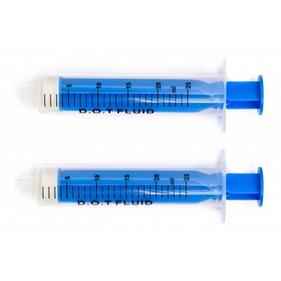 Elvedes 2018041 Basic Set Of Syringes For Bleeding D.O.T. Oil