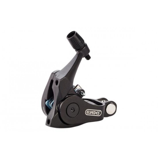 Elvedes 2019097 Mechanical Disc Brake Caliper – Flat Mount *SINGLE CALIPER*