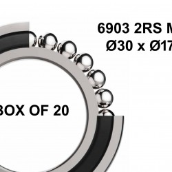 Elvedes 2020065 MAX Sealed Bearing 6903 2RS MAX Box of 20 Elvedes 2020065 MAX Sealed Bearing 6903 2RS MAX Box of 20