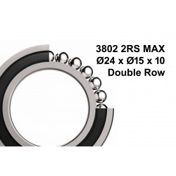 Elvedes 2020066 MAX Sealed Bearing Double Row 3802 2RS MAX