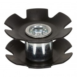 Elvedes 2020121 Standard Steel Star Nut for 1 1/8 5 pcs