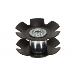 Elvedes 2020121 Standard Steel Star Nut for 1 1/8 5 pcs Elvedes 2020121 Standard Steel Star Nut for 1 1/8 5 pcs