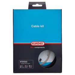 Elvedes 2021040 Flexible Gear Cable Kit – Black 1 Set Elvedes 2021040 Flexible Gear Cable Kit – Black 1 Set