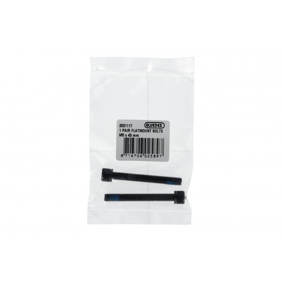 Elvedes 2021117 Flatmount Bolts – M5 x 43mm Pair