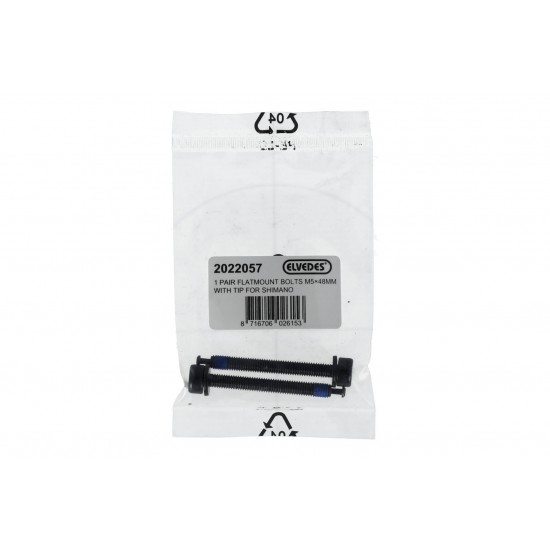 Elvedes 2022057 Flatmount Bolts for Shimano – M5 x 48mm Pr Elvedes 2022057 Flatmount Bolts for Shimano – M5 x 48mm Pr