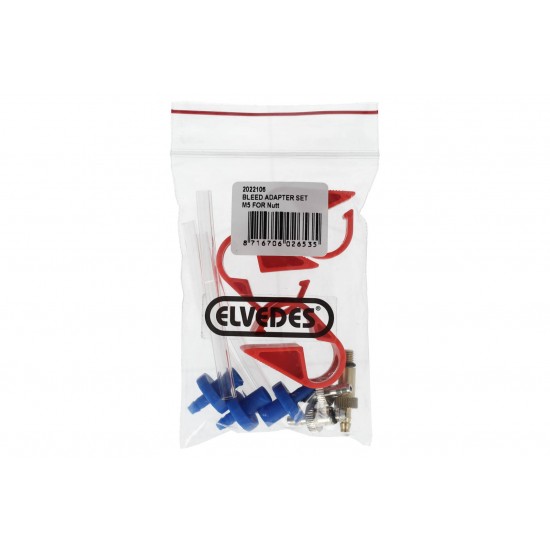 Elvedes Basic Bleed Adaptor Set – Nutt 2022106 Elvedes Basic Bleed Adaptor Set – Nutt 2022106