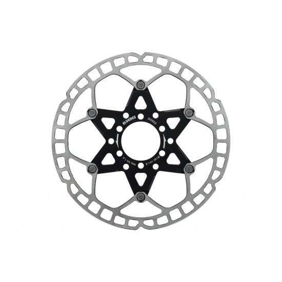 Elvedes Lightweight 6-Hole Disc Rotor – 160mm 2023023 Elvedes Lightweight 6-Hole Disc Rotor – 160mm 2023023
