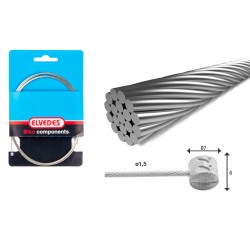 Elvedes 6426RVS Stainless Inner Brake Cable – ATB Ea Elvedes 6426RVS Stainless Inner Brake Cable – ATB Ea